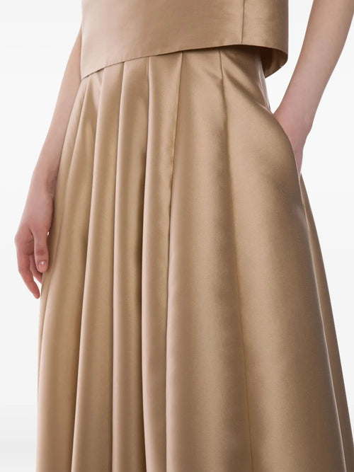 ABF-A0111 GOLD MIKADO SKIRT