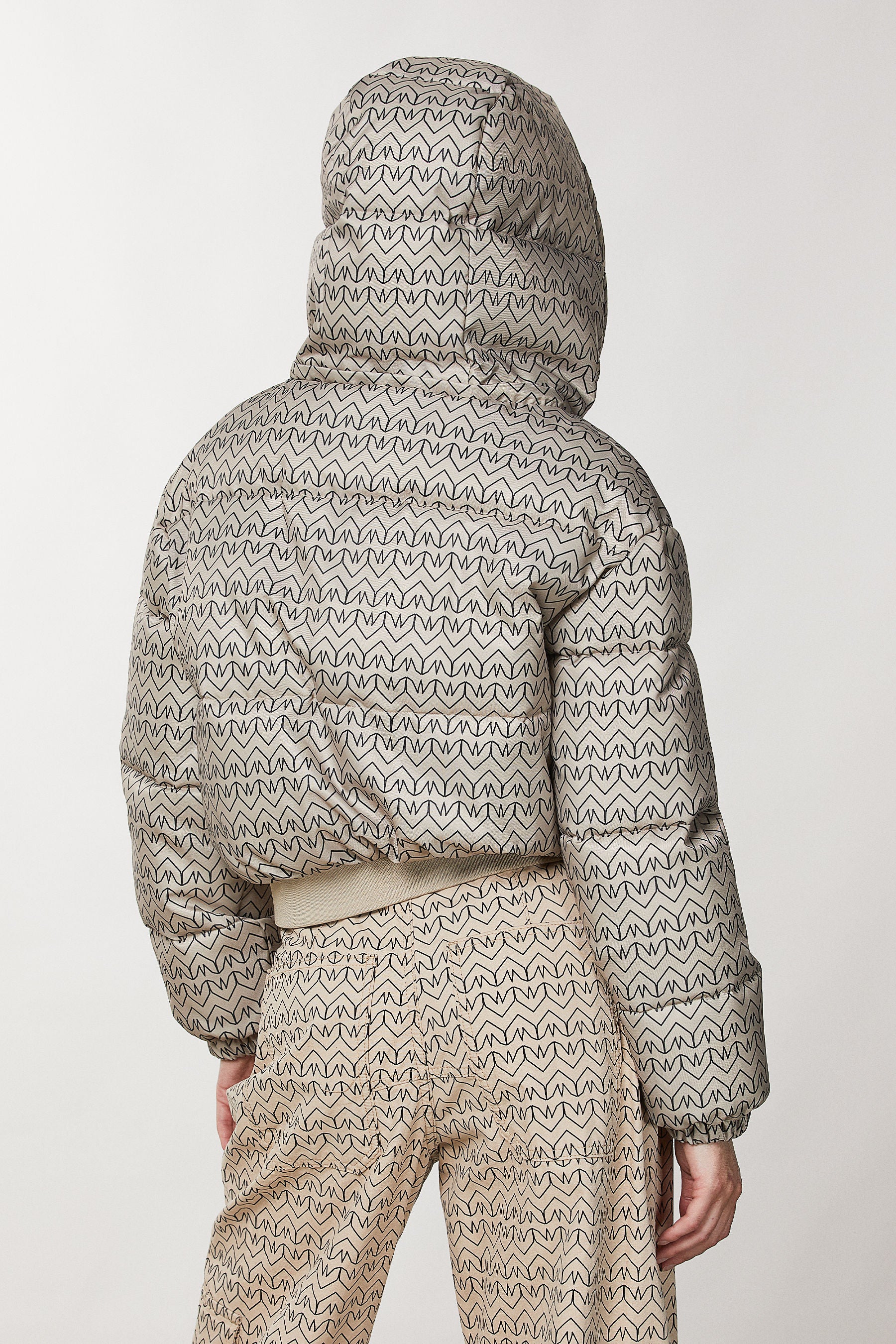 PAP-2O0126 BLACK MONOGRAM JACKET