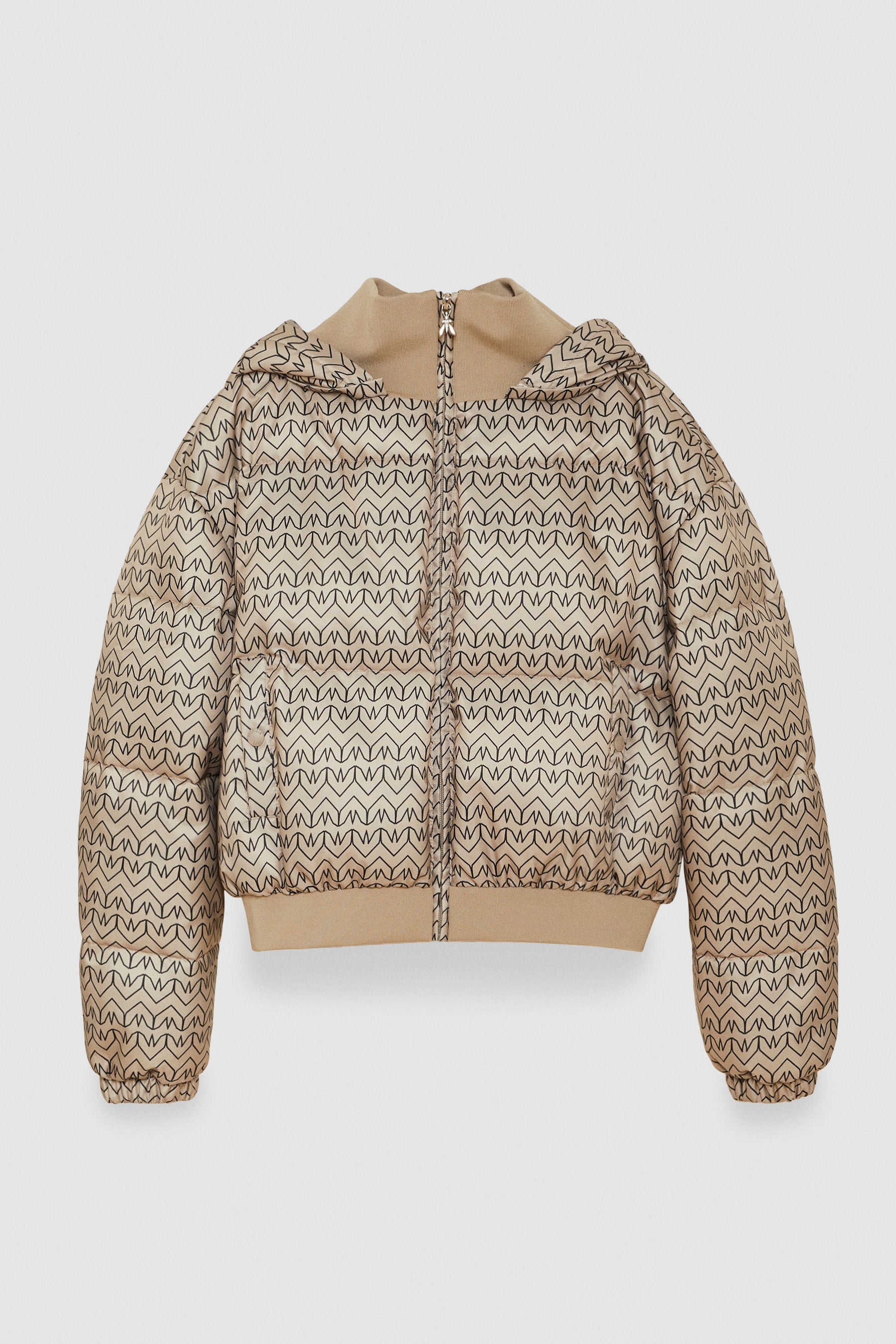 PAP-2O0126 BLACK MONOGRAM JACKET