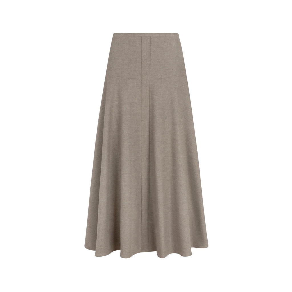 MUN-MNA5059 TAUPE LUMINA SKIRT