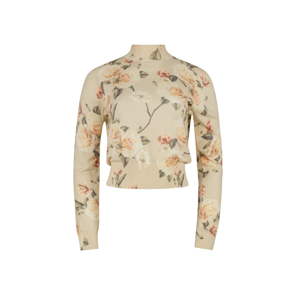 MUN-MNA5018&MNA5019 CREAM FLORAL LUNA SET