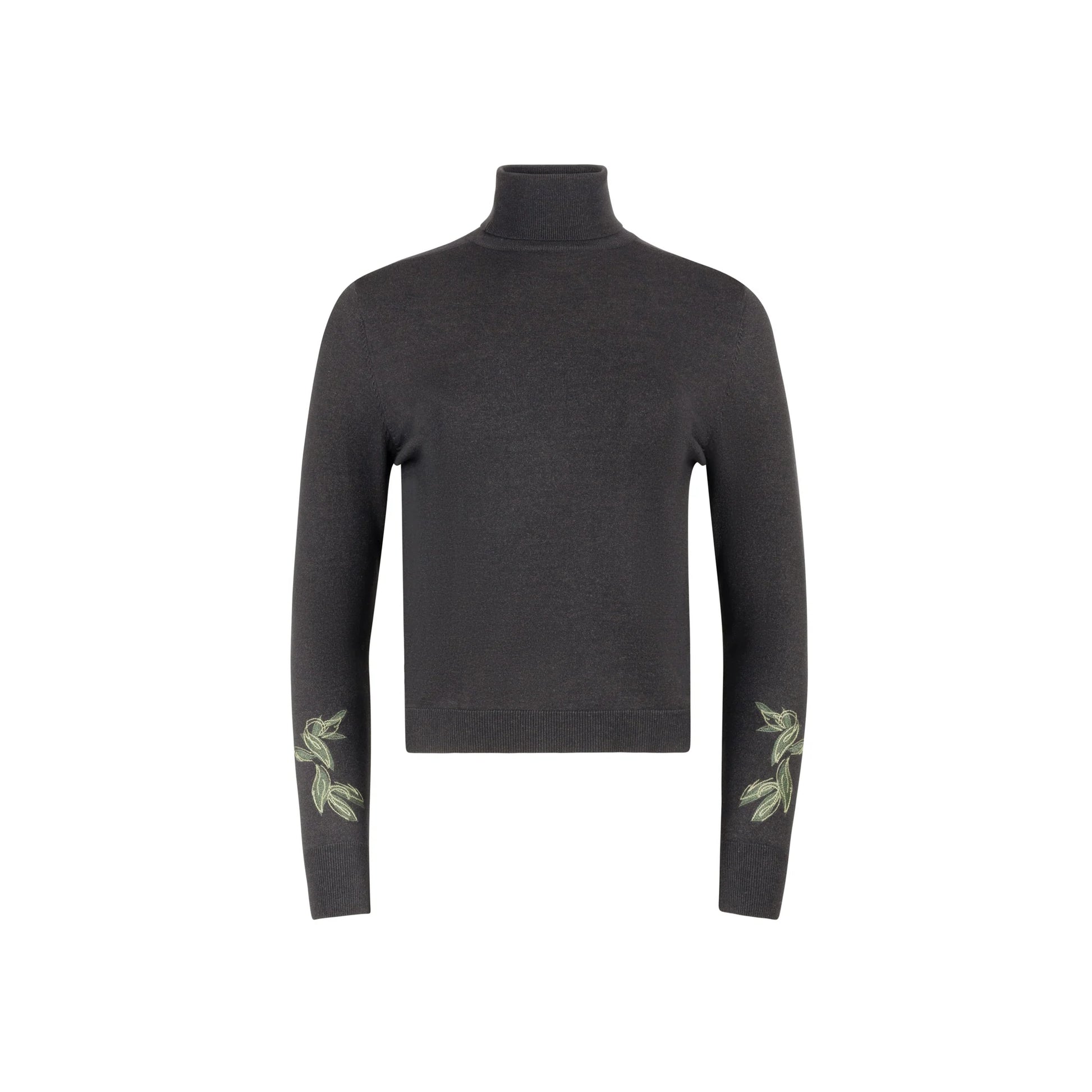 MUN-MNA5005 CHARCOAL FLORIE TOP