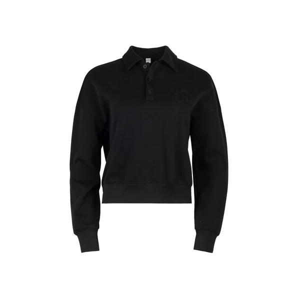 NUE-NUA4735 BLACK POLO SWEATSHIRT