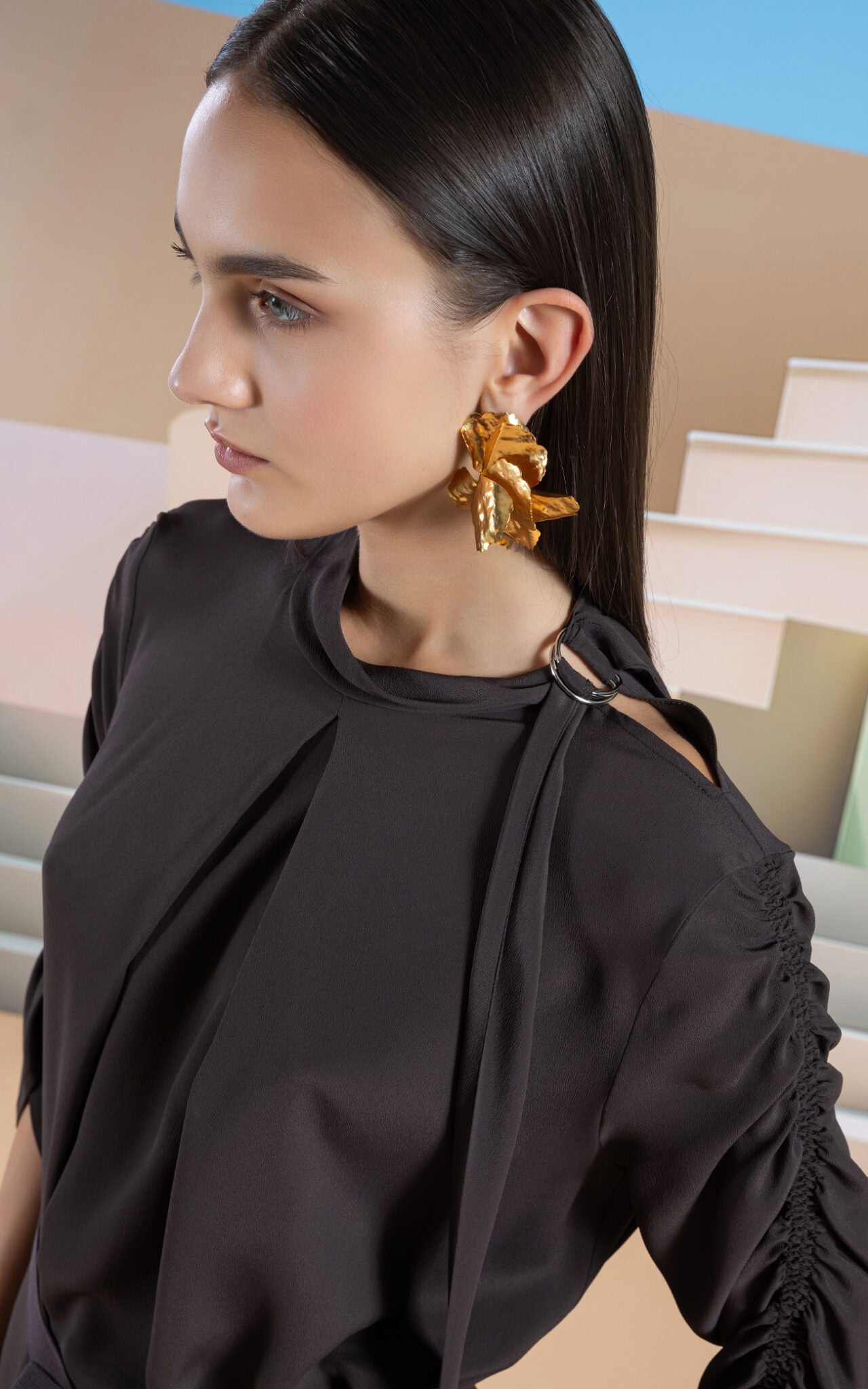 SHS-30 3019/T BLACK DRESS