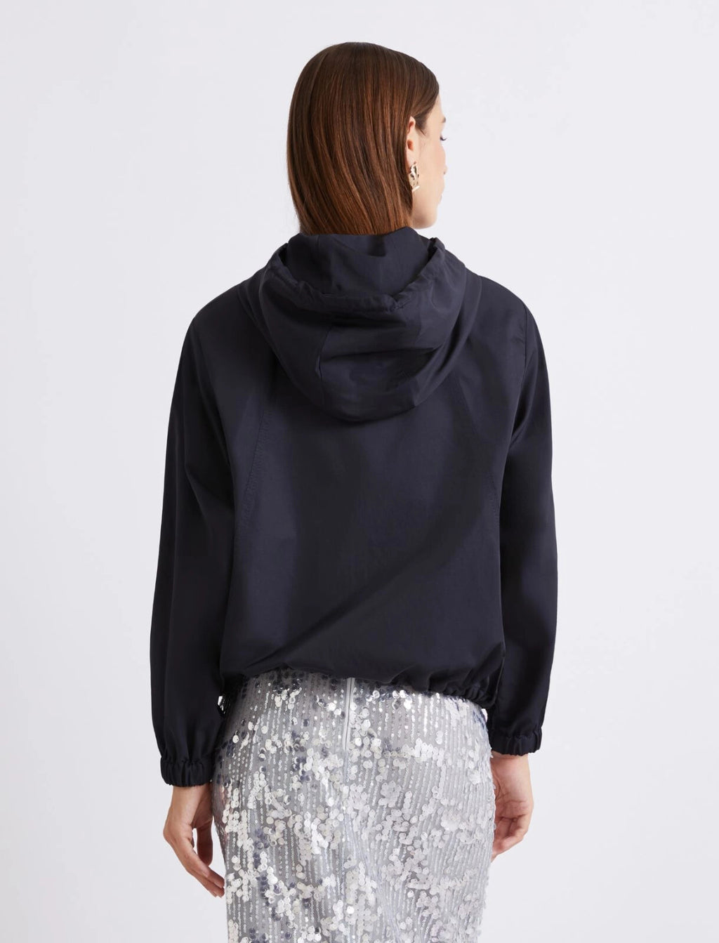 MRL-2613021014 MLSZUCCA NAVY RAIN COAT