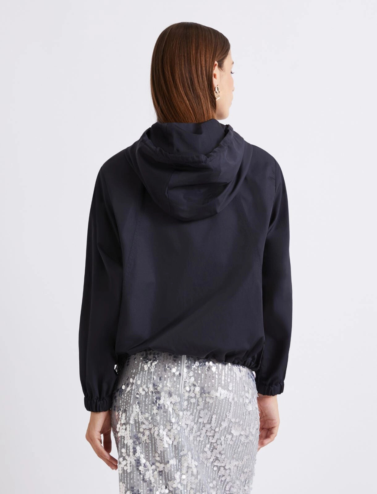 MRL-2613021014 MLSZUCCA NAVY RAIN COAT