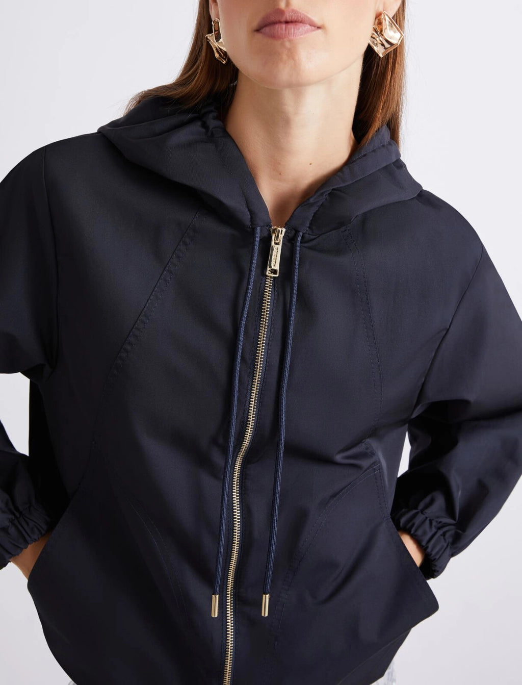 MRL-2613021014 MLSZUCCA NAVY RAIN COAT