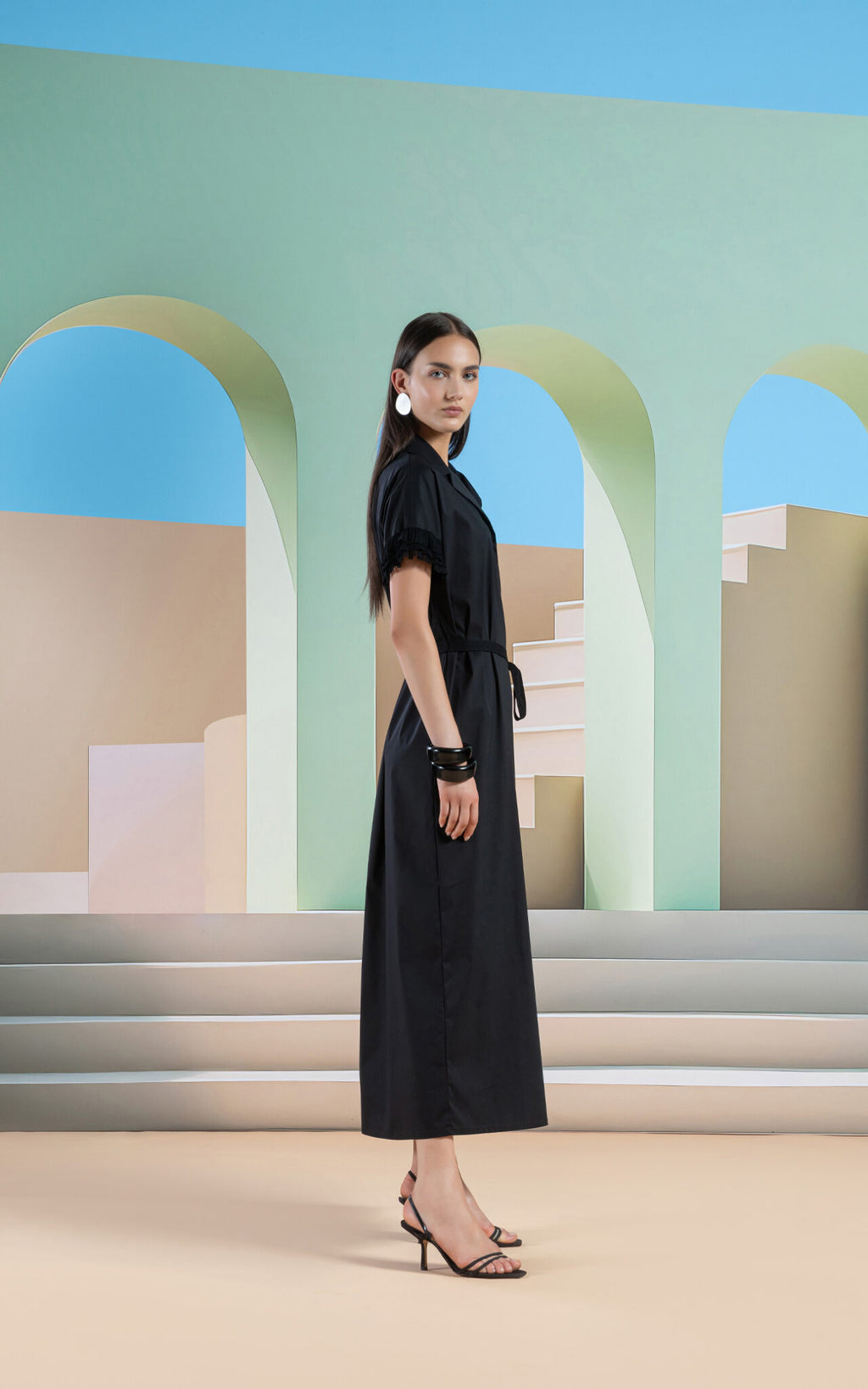 SHS-30 3034/P BLACK DRESS