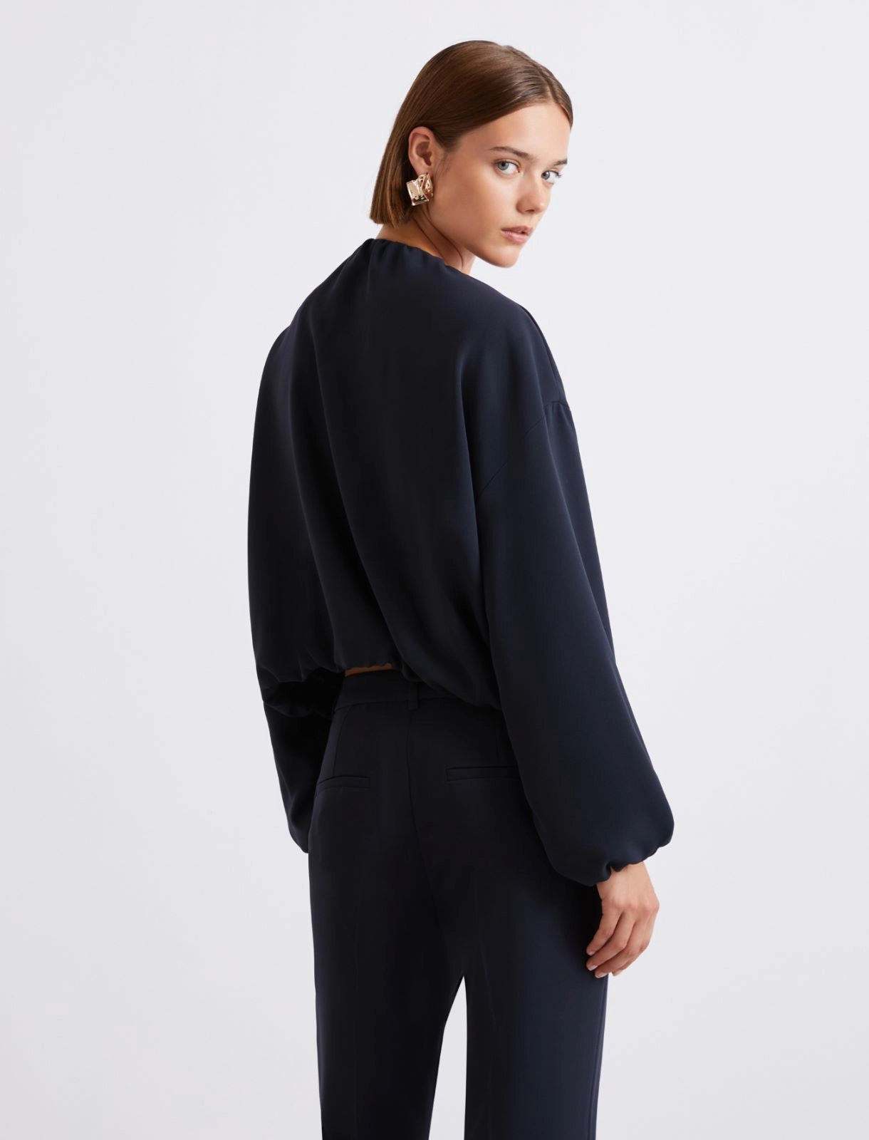 MRL-26130491 MLLBELLO BLACK ZIP JACKET