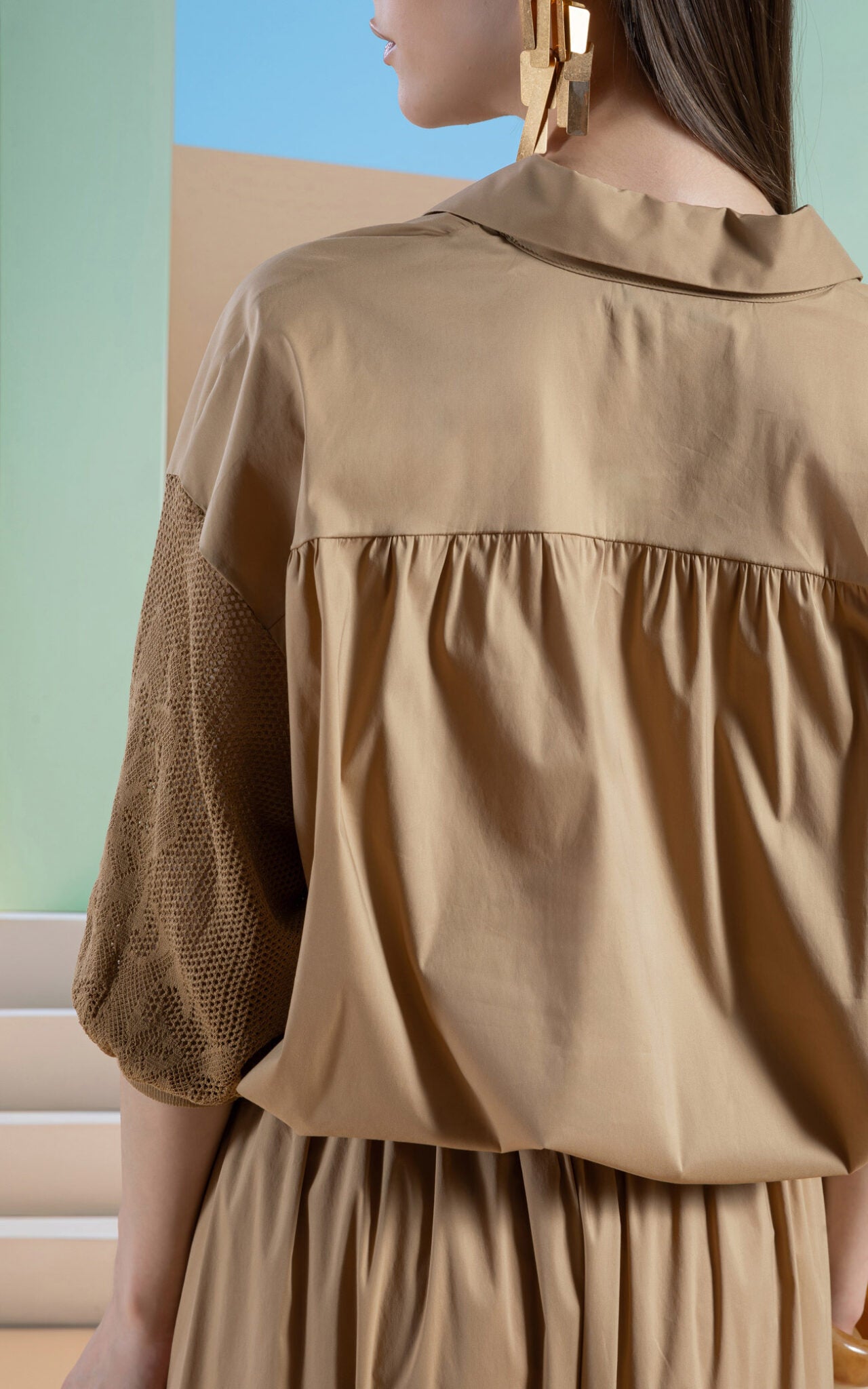 SHS-30 3043/P CAMEL SHIRT