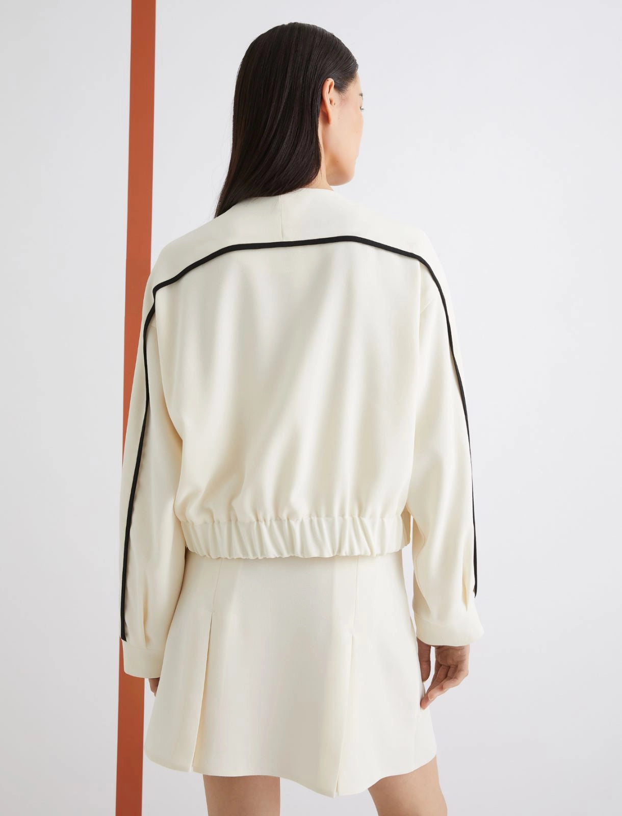 MRL-25230405 LIBAGE WOOL WHITE JACKET