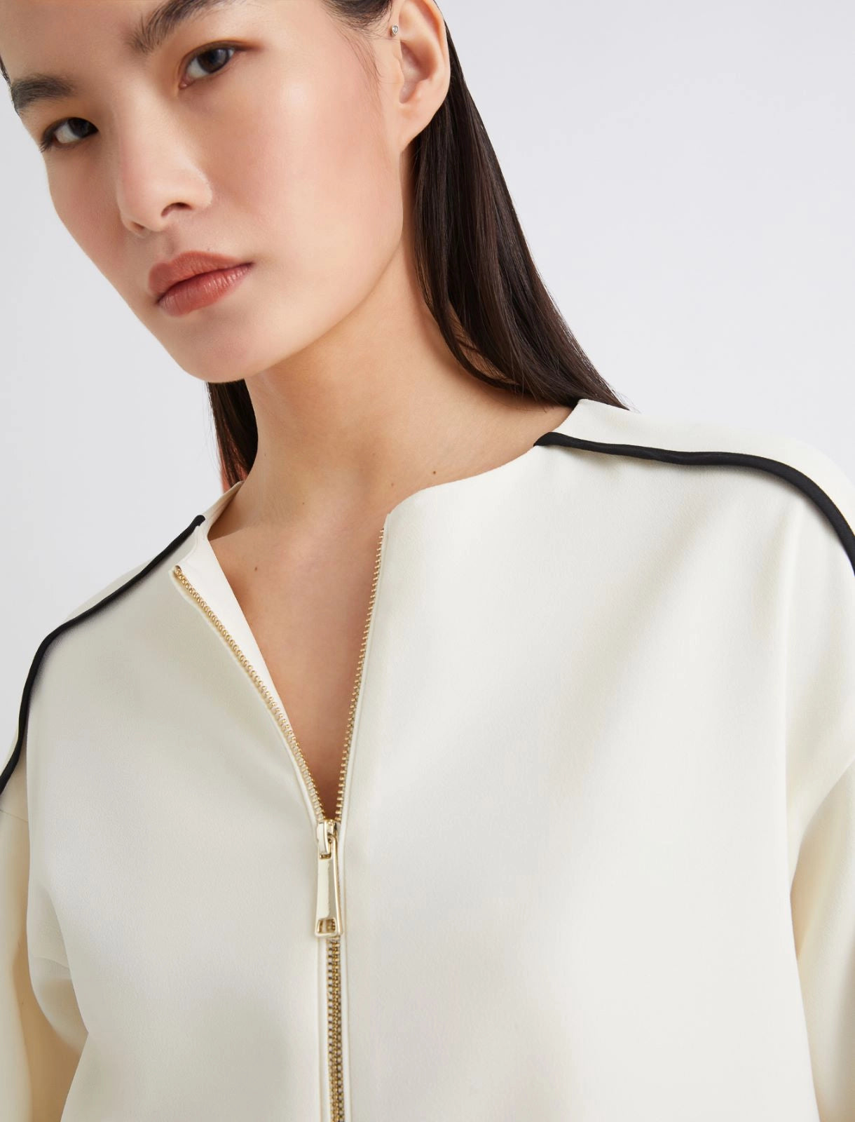 MRL-25230405 LIBAGE WOOL WHITE JACKET