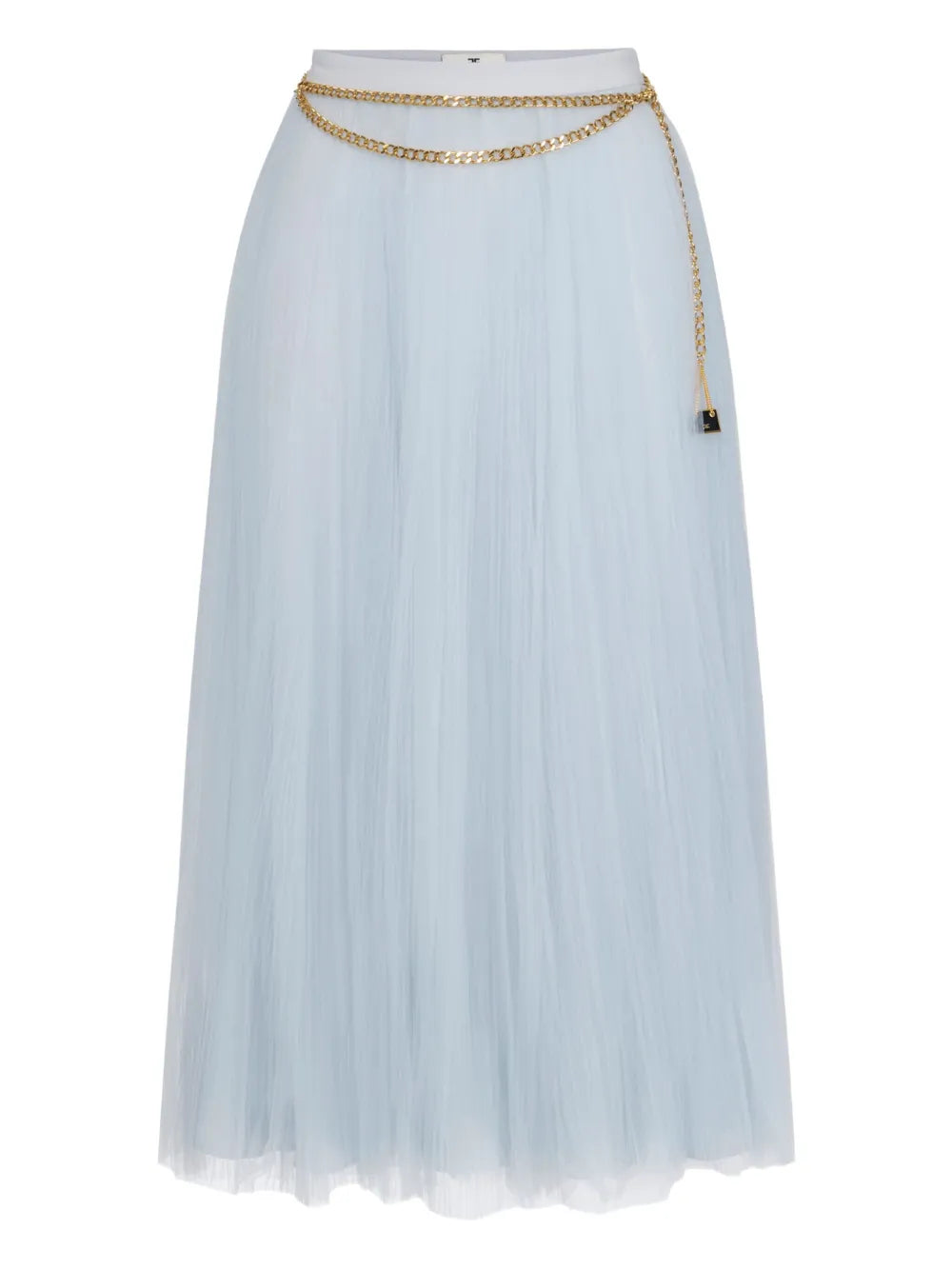 ELS-GO15057 BLUE CHAIN TULLE SKIRT