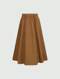 MRL-251310102 WON BLACK PLEATED SKIRT