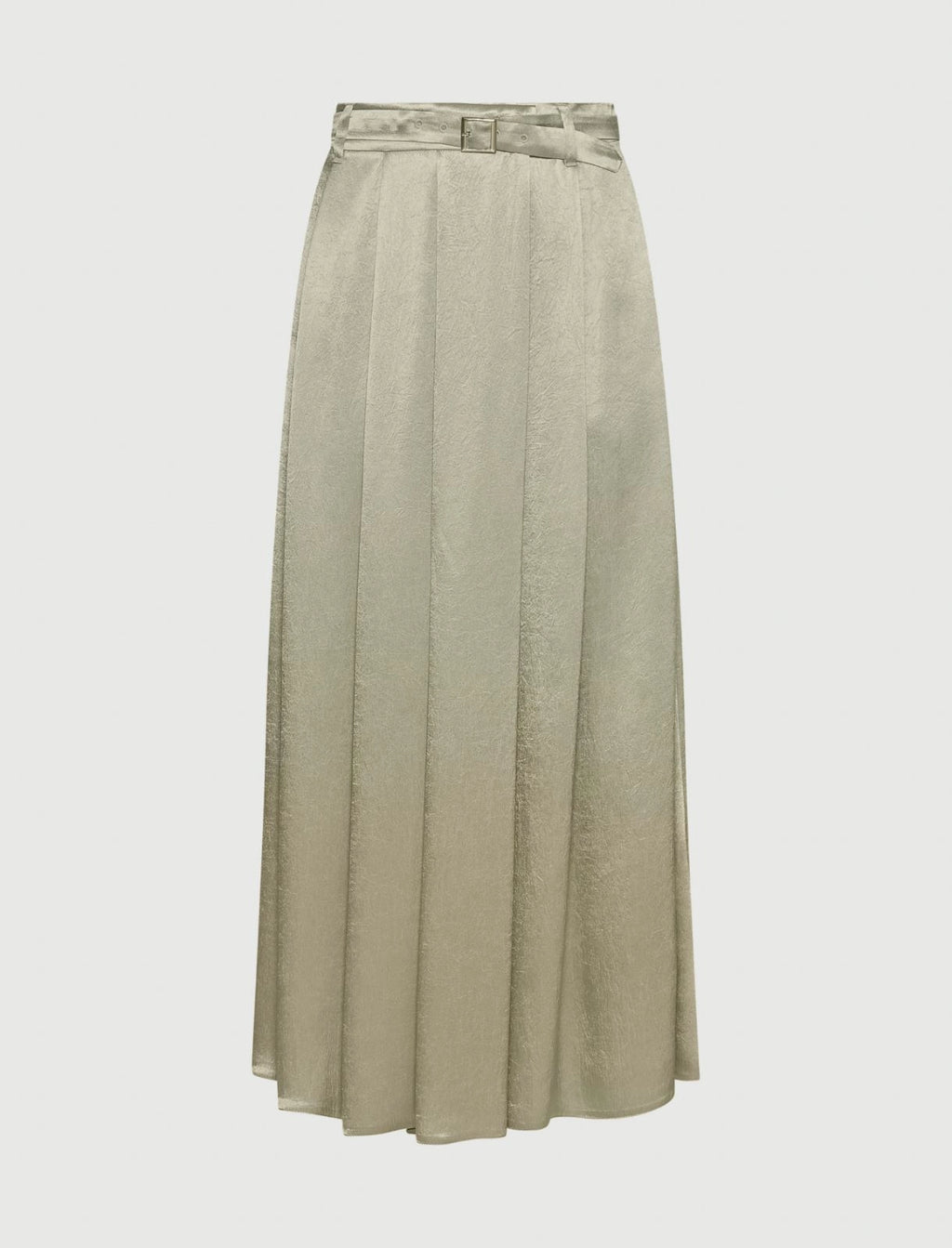 MRL-25231003 FONTANA BURGUNDY SATIN SKIRT