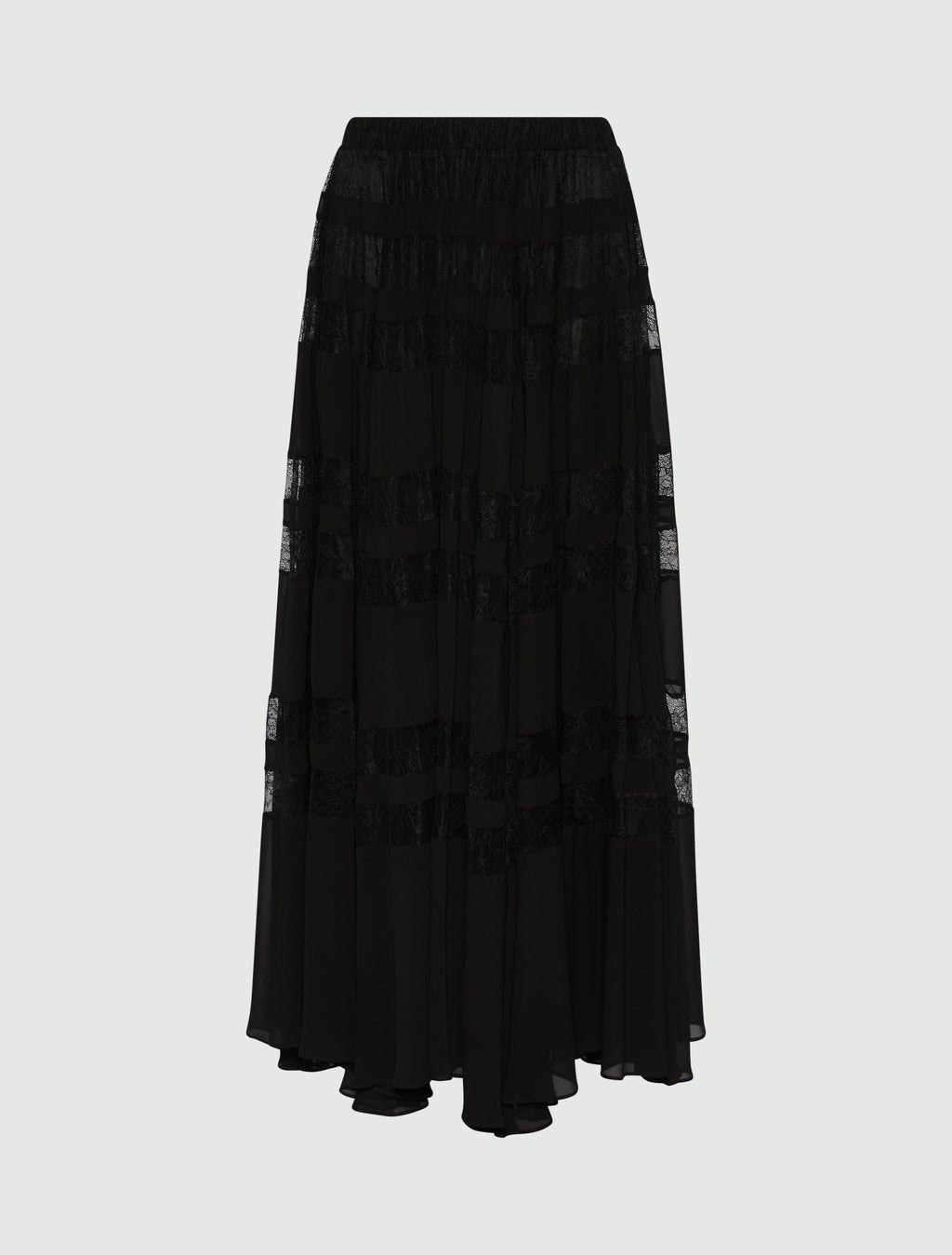 MRL-252310082 BIRD BLACK TULLE SKIRT