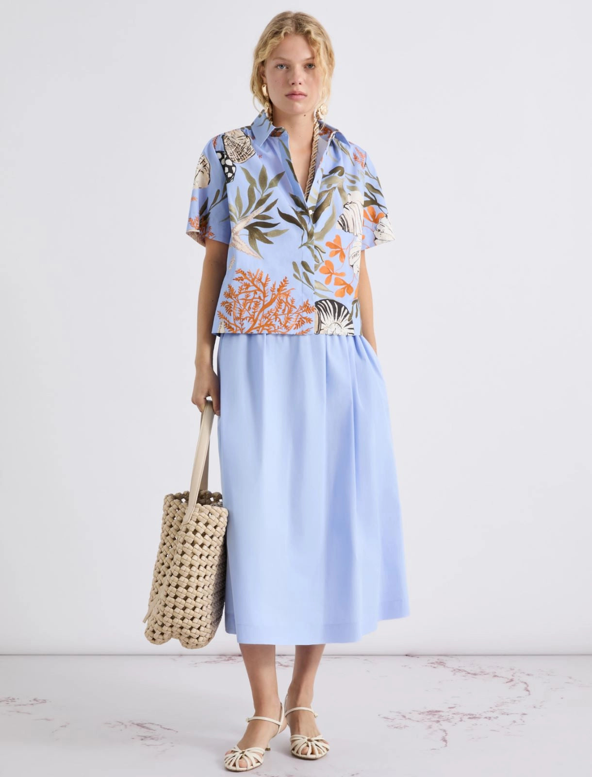 MRL-26131182 MLLFORMOSA MULTI PRINT BLOUSE