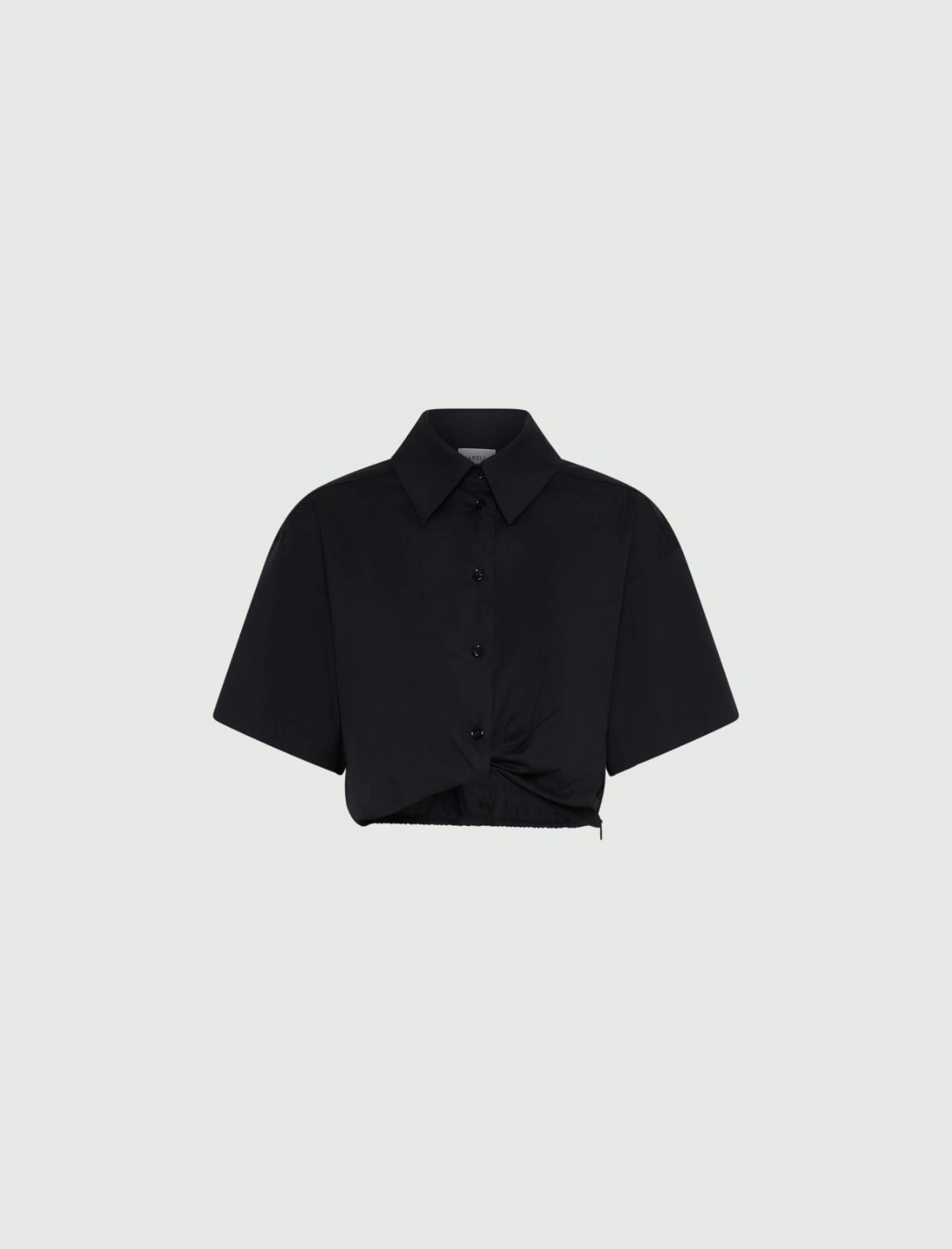 MRL-251311110 NOTAION BLACK BLOUSE