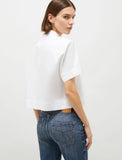 MRL-251311113 VERANDA OPTICAL WHITE BLOUSE