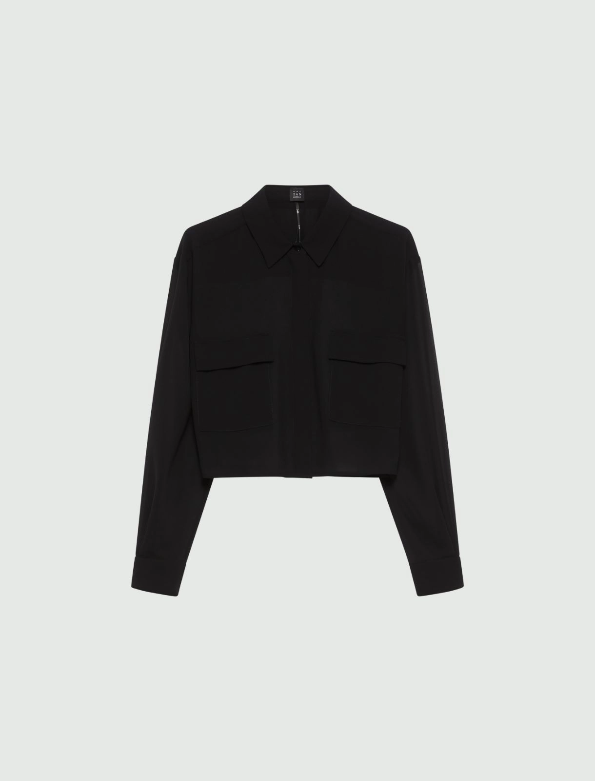 MRL-24231104 FORBICE BLACK BLOUSE