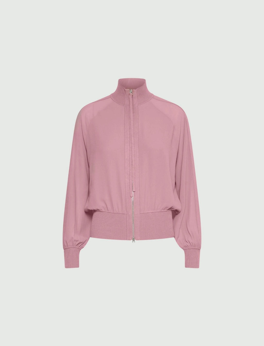 MRL-2613191021 MLLGUFO PINK ZIP TOP