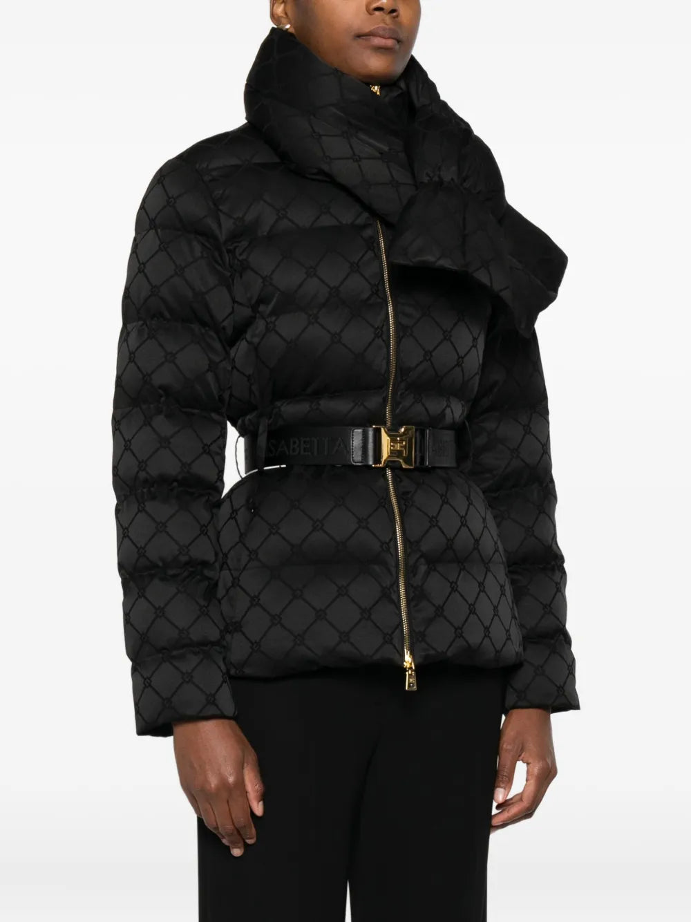 ELS-PI83D56 BLACK PADDED JACKET