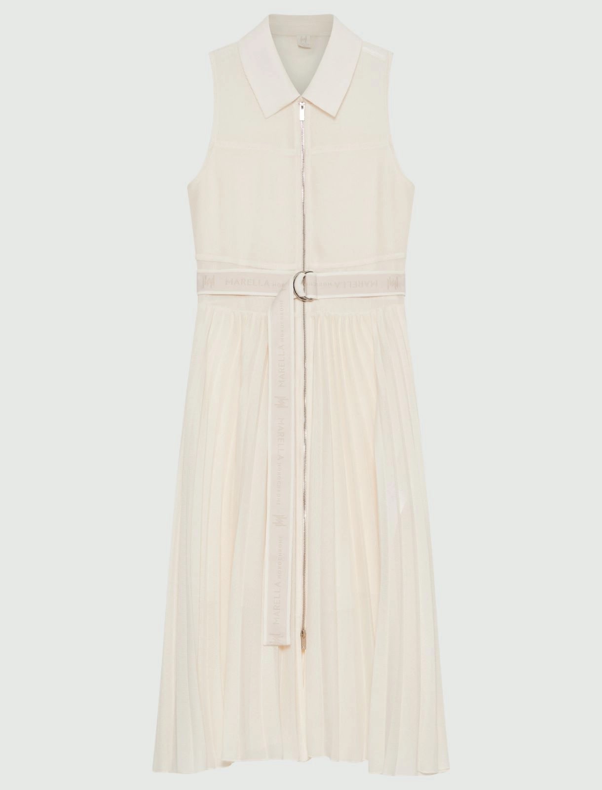 MRL-251322102 CEREALE IVORY KNIT DRESS