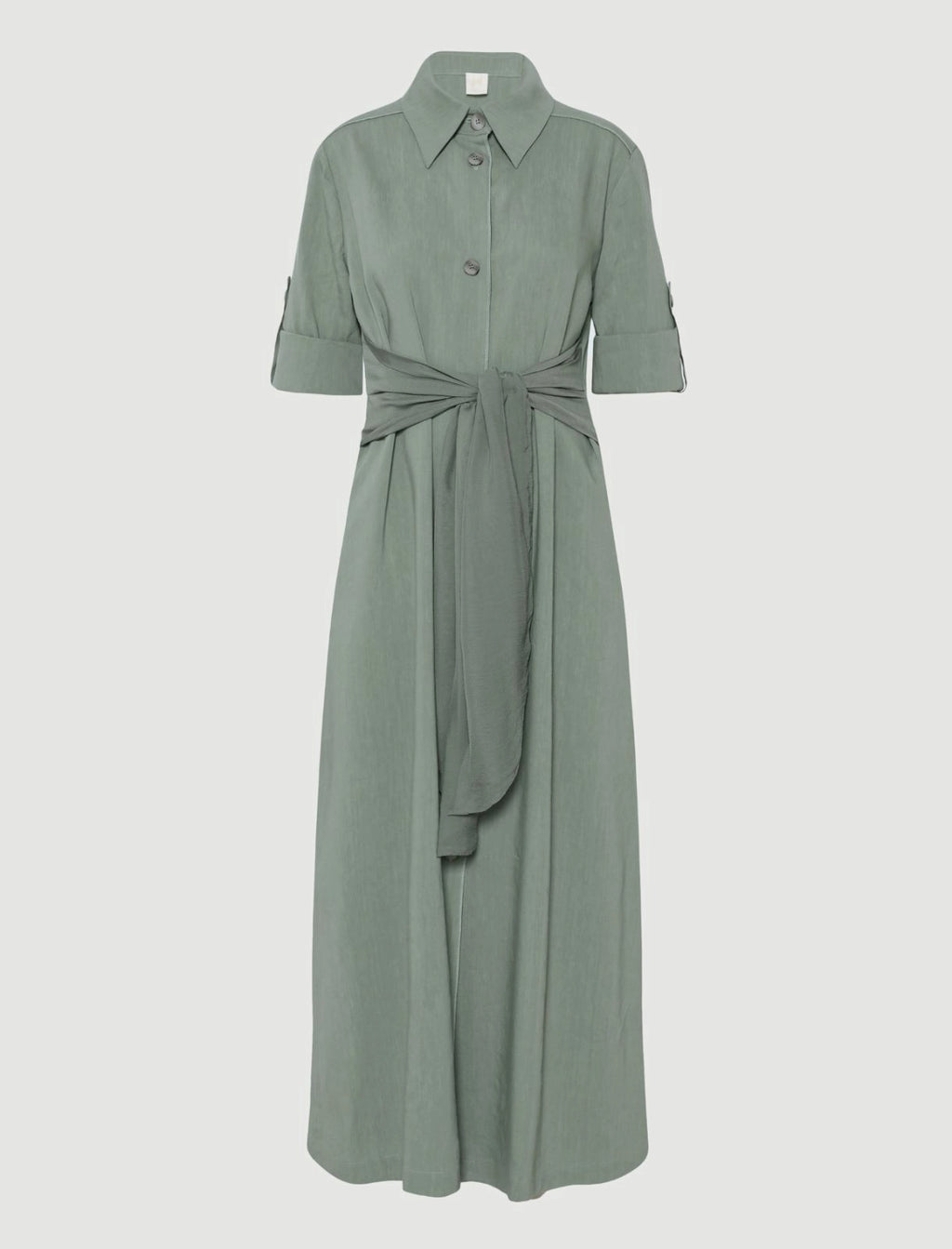 MRL-26132225 MLMMACINA IVORY TIE DRESS