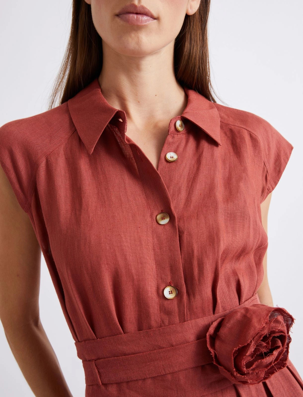 MRL-213221114 MLSVENTO ROSE SHIRT DRESS