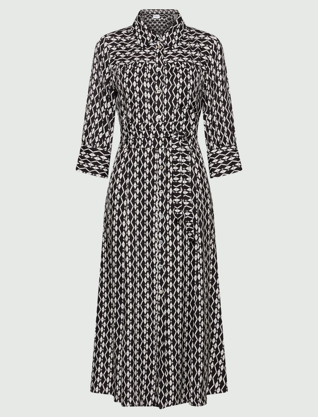 MRL-242322604 GERUSIA BLACK&WHITE DRESS