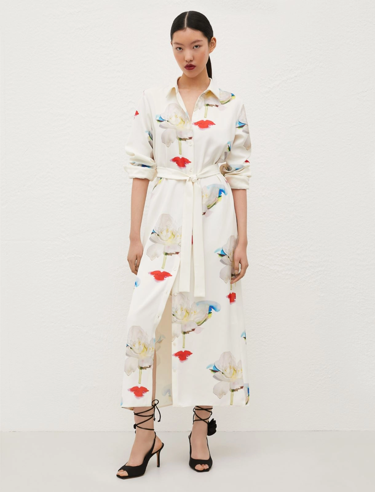 MARELLA-24232213 RAMONA PRINT DRESS