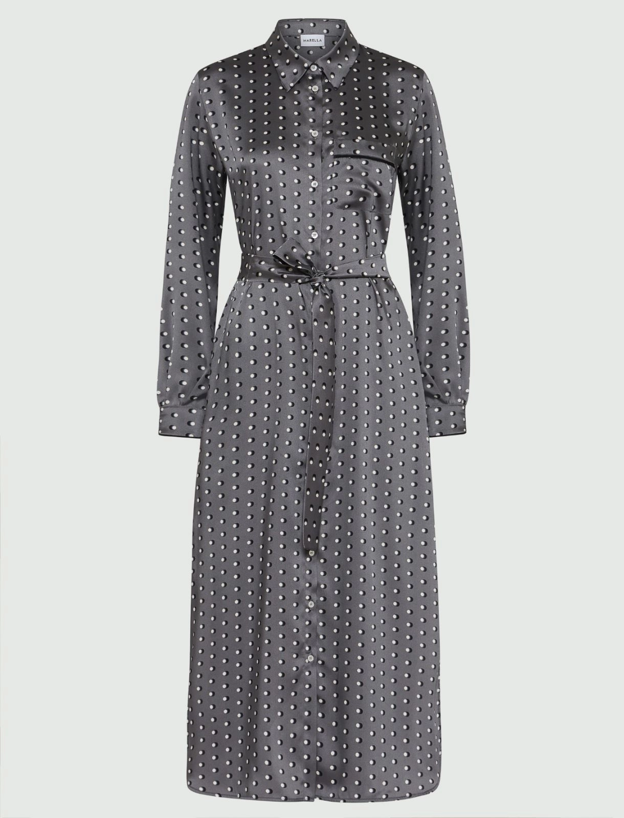 MRL-242322621 LUGANO GREY DRESS