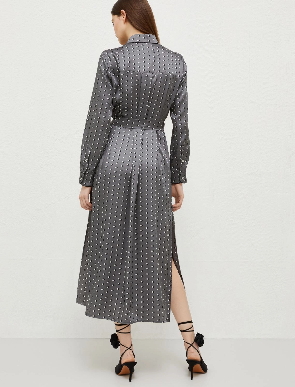 MRL-242322621 LUGANO GREY DRESS