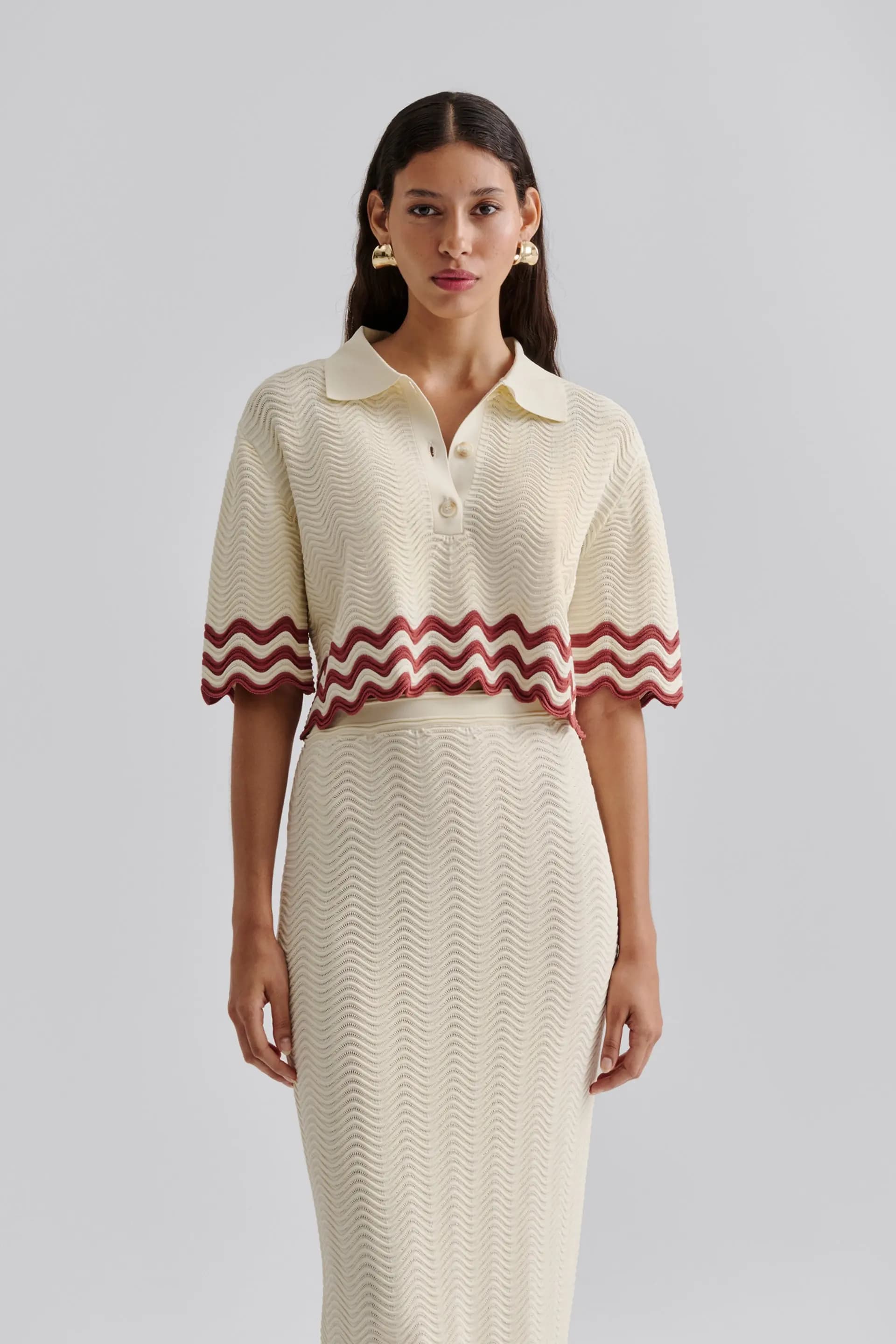 BYM-122448296 JOSEFIN SCALLOP BEIGE TOP