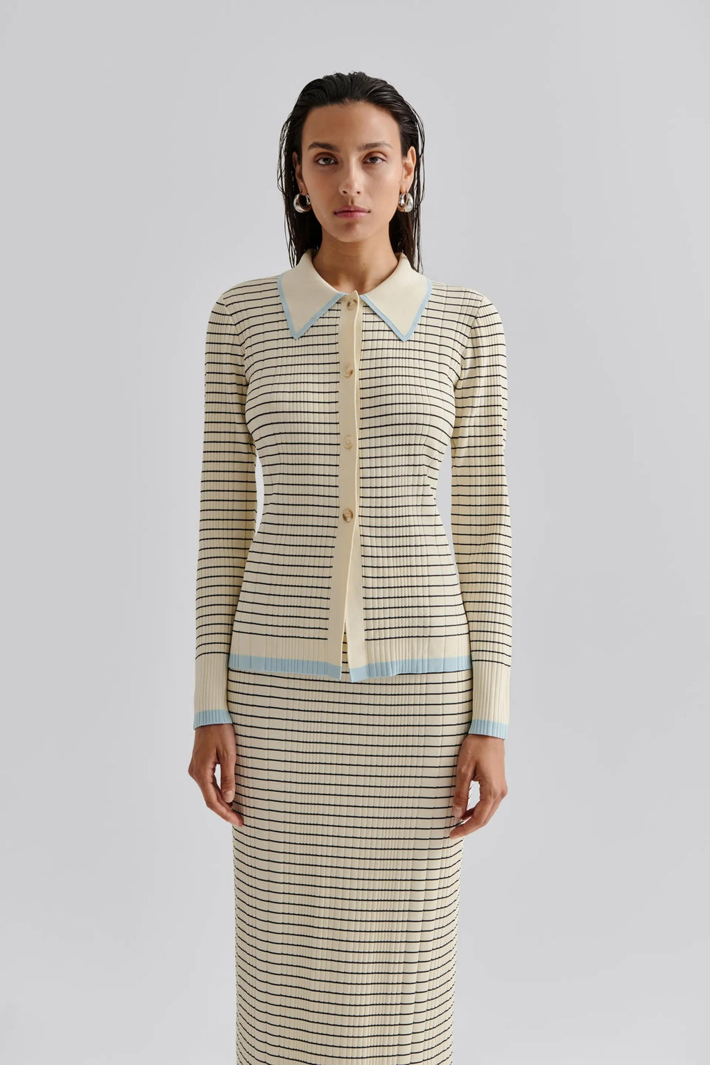 BYM-122448308 FRIDA STRIPED BEIGE TOP