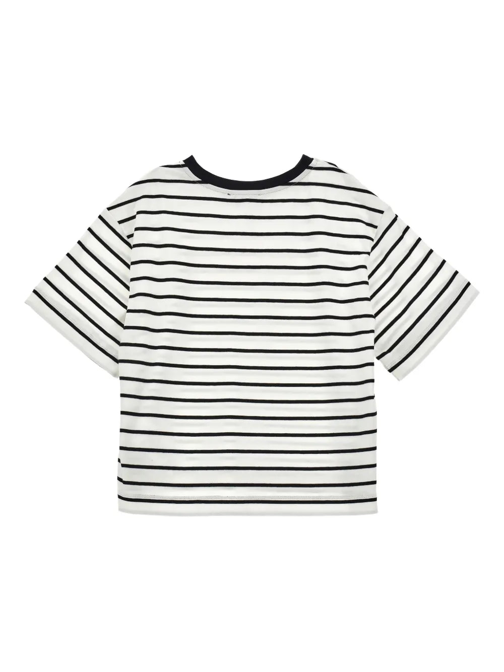 PHK-11G602 WHITE&BLACK STRIPE T-SHIRT