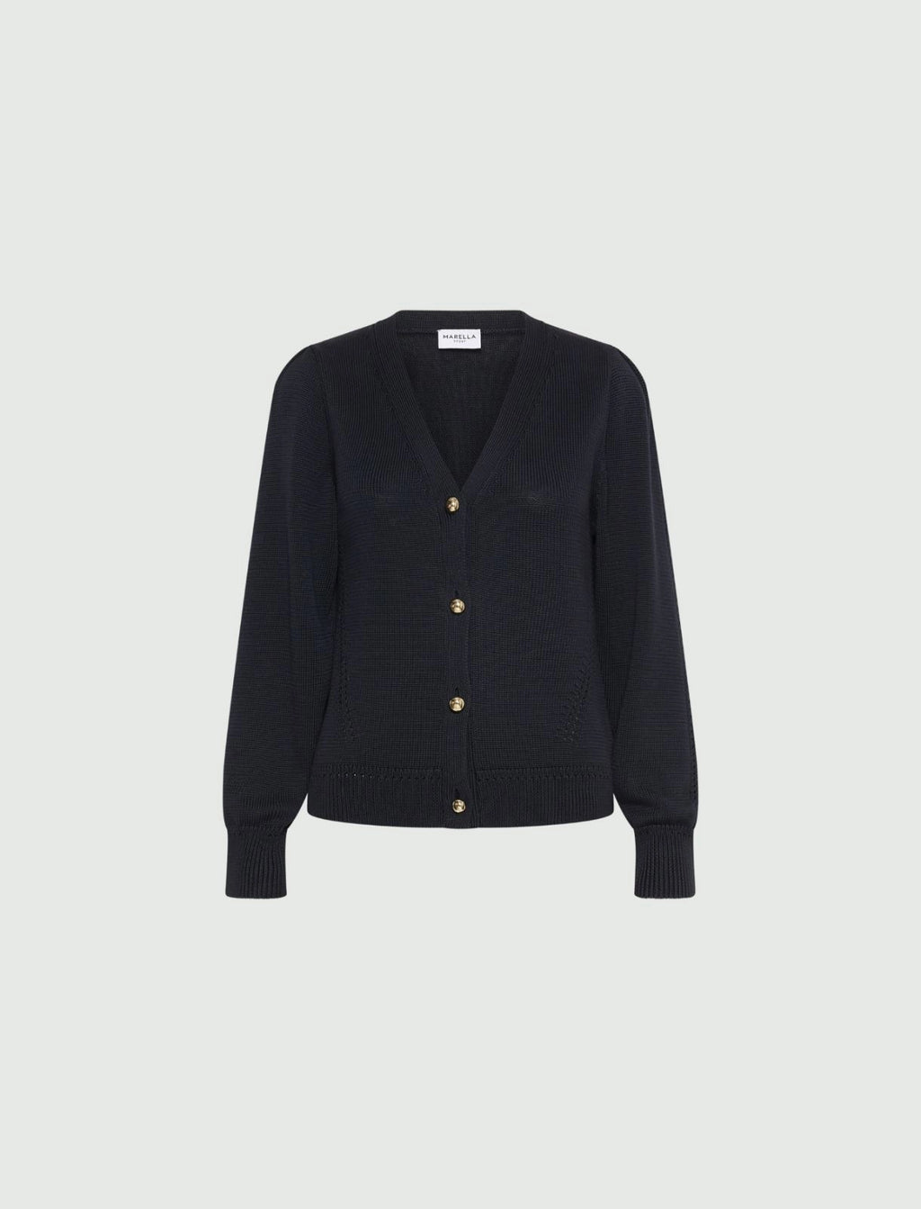 MRL-2613341084 MLPOLI NAVY CARDIGAN