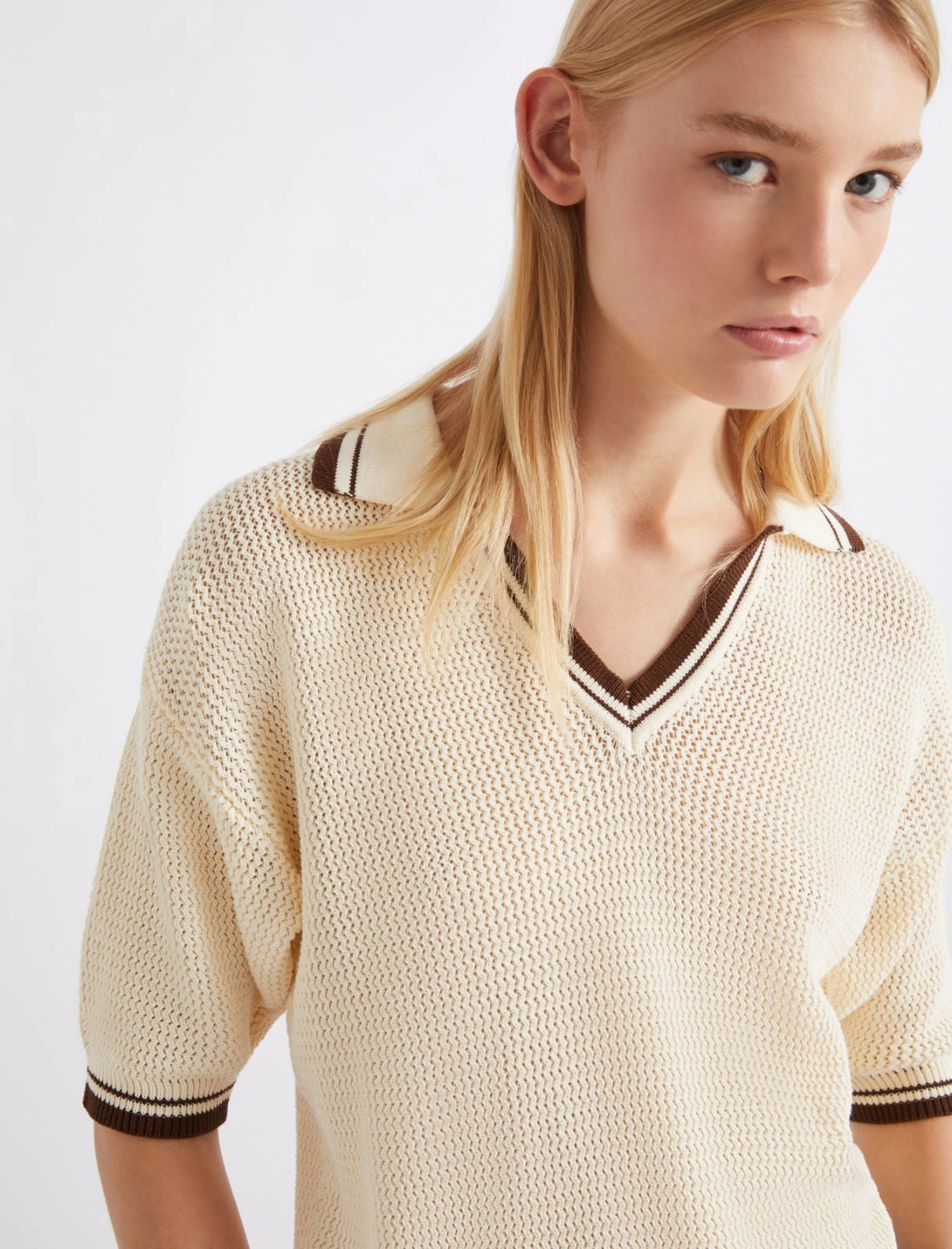 MRL-2613361044 MLLEMBI IVORY POLO HIRT