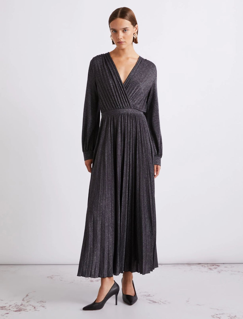 MRL-2613621031 MLLMALLO MIDNIGHT BLUE WRAP DRE