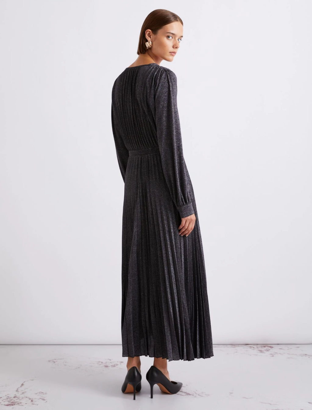 MRL-2613621031 MLLMALLO BLUE WRAP DRE