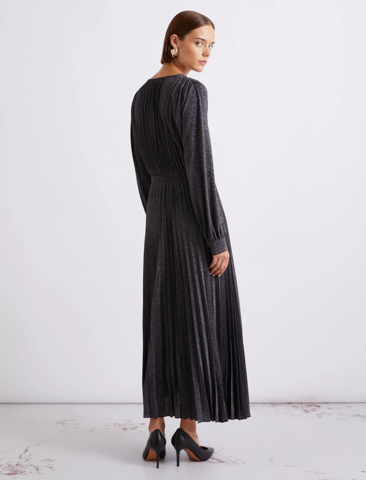 MRL-2613621031 MLLMALLO BLUE WRAP DRE