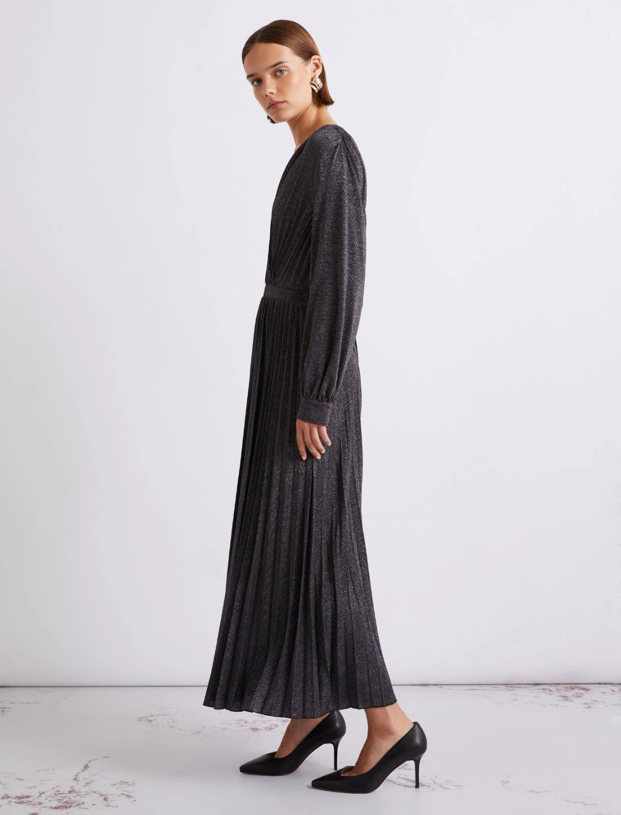 MRL-2613621031 MLLMALLO MIDNIGHT BLUE WRAP DRE