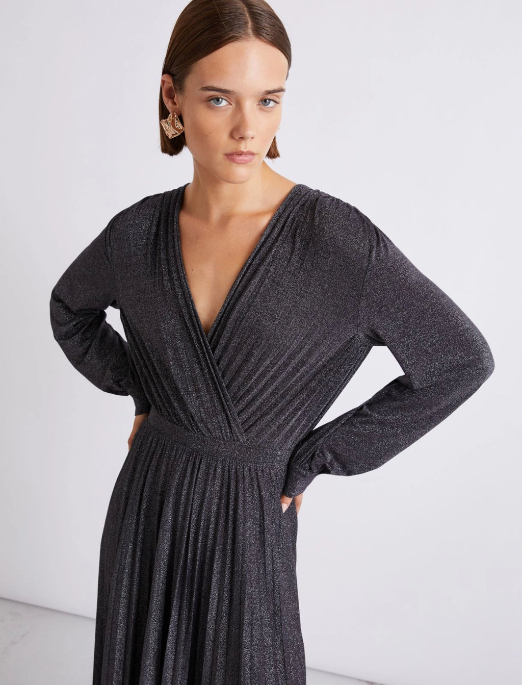 MRL-2613621031 MLLMALLO BLUE WRAP DRE