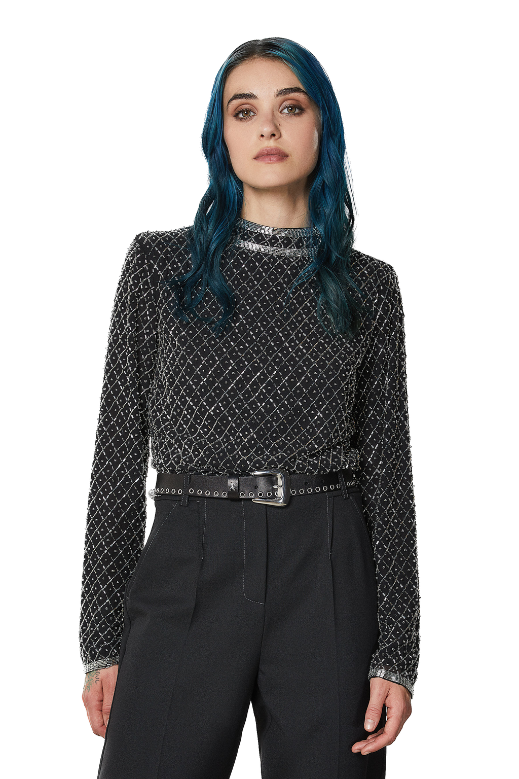 PAP-2C1500 BLACK&SILVER TOP