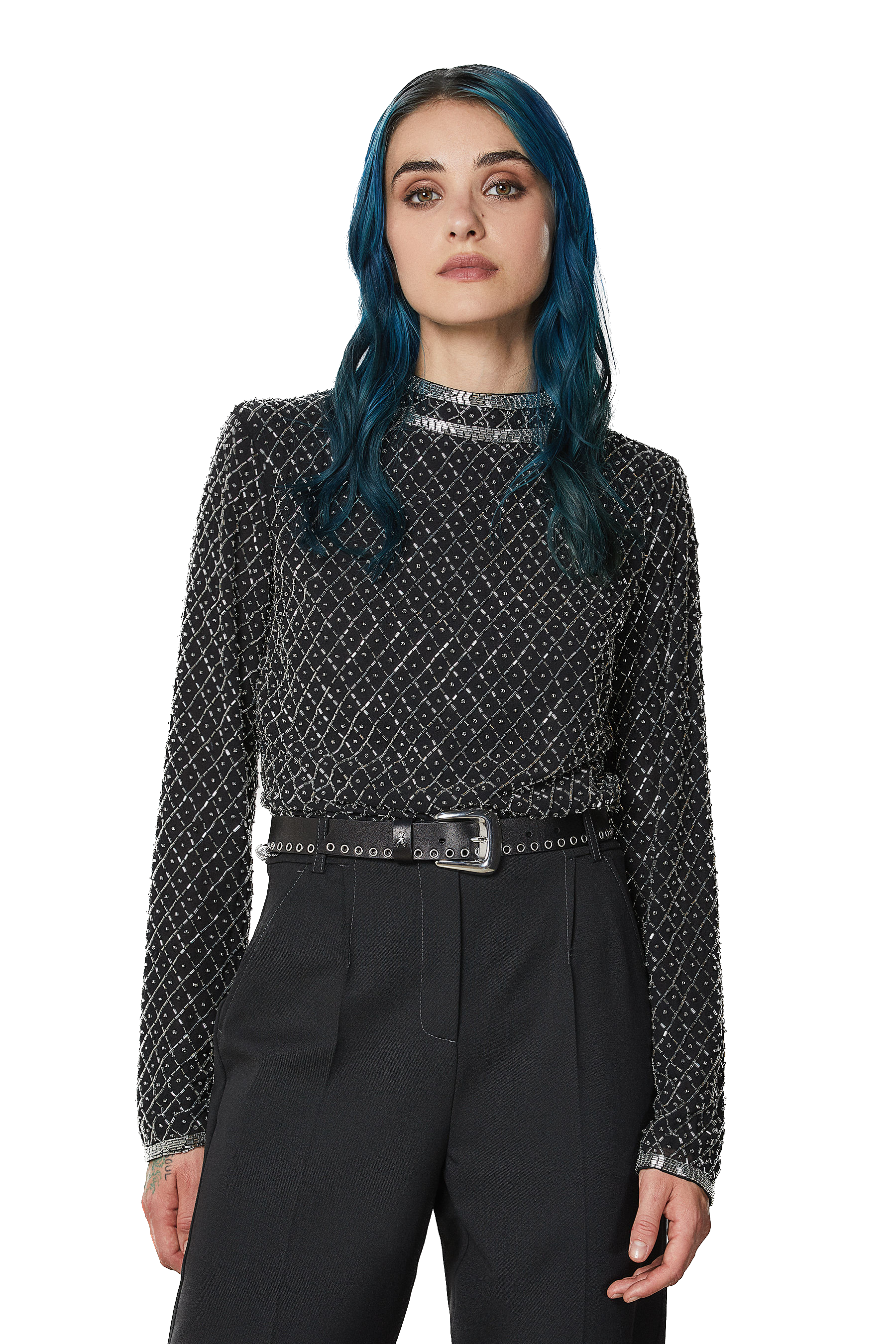 PAP-2C1500 BLACK&SILVER TOP