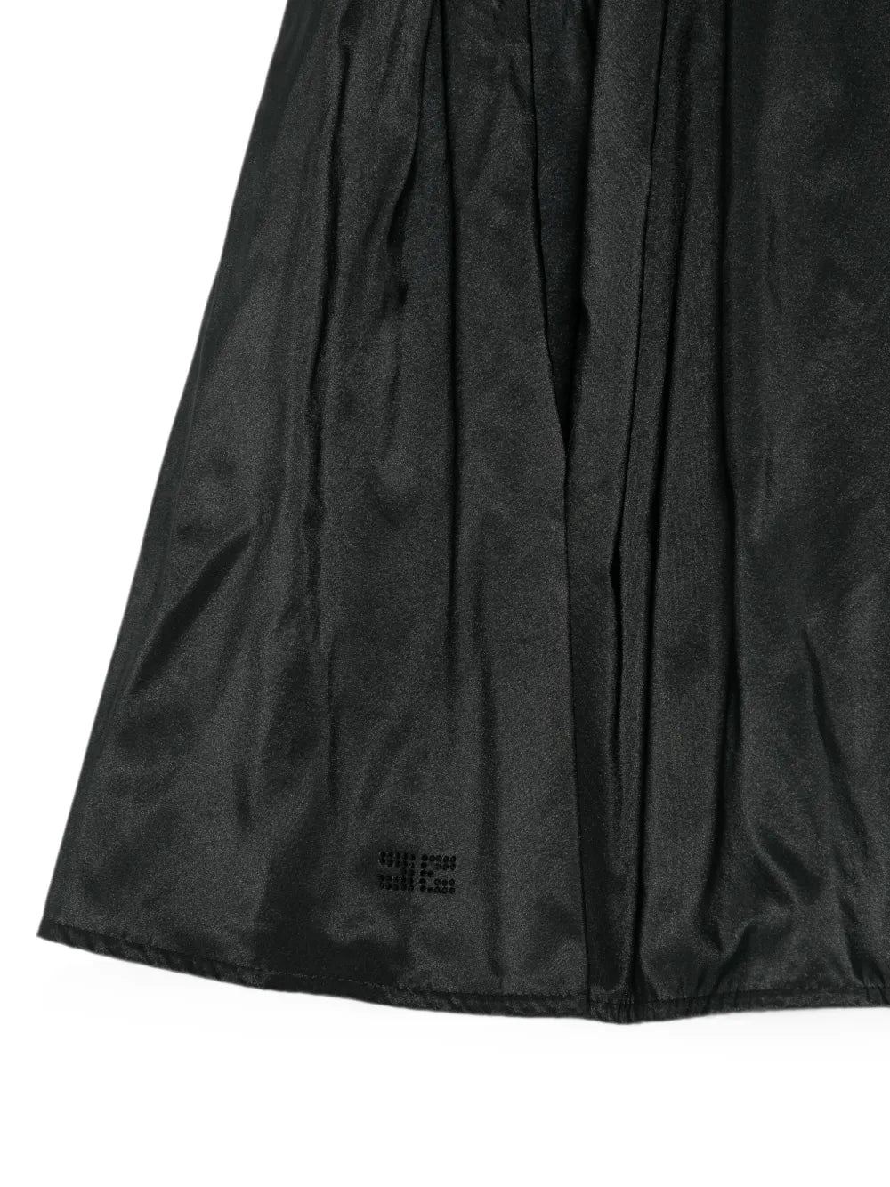 EFK-EFGO238 BLACK TAFFETA SKIRT