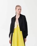 BEA-25FE3990AURA BLACK ZIP-UP JACKET