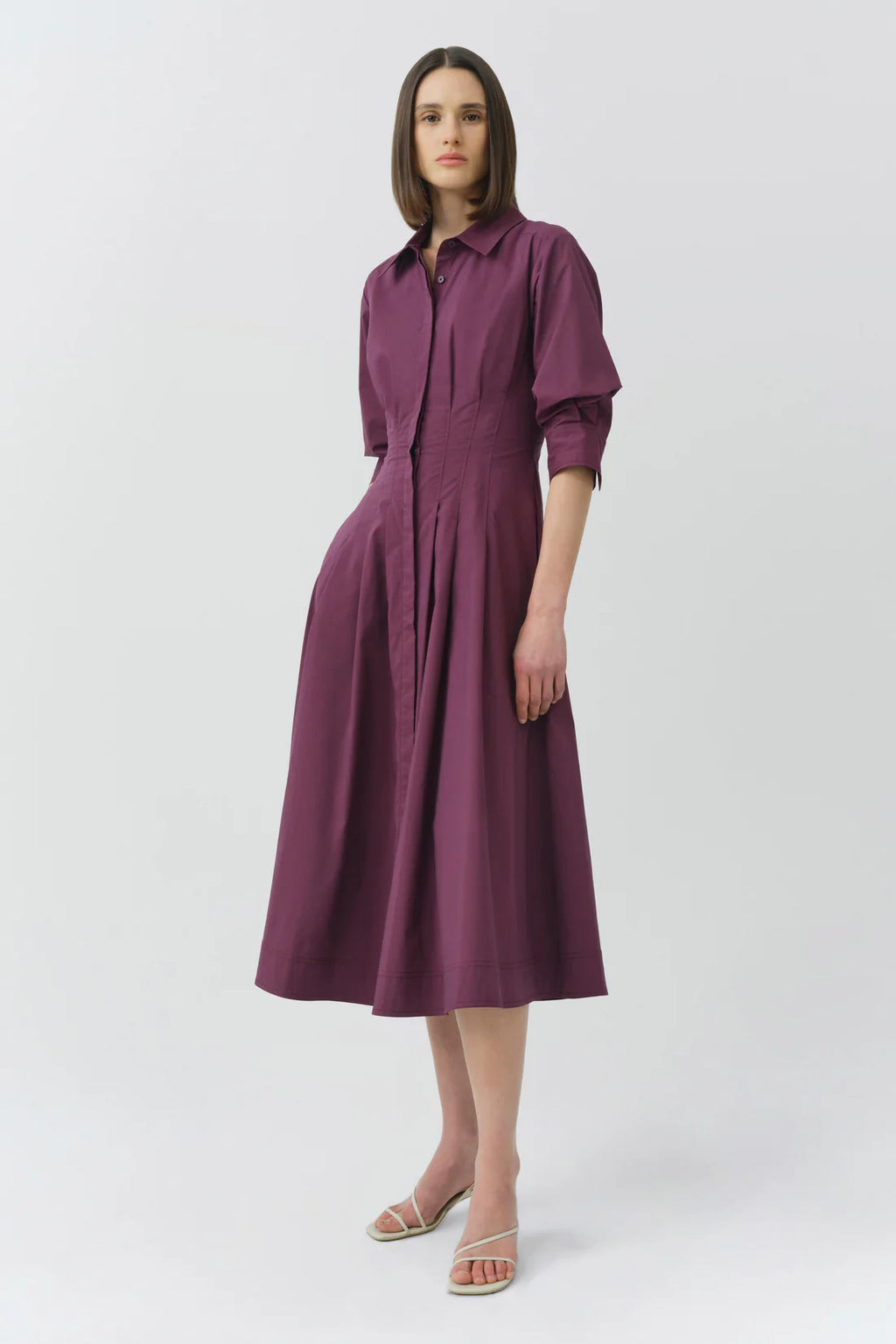 SMK-JAZZ FIG PINTUCK DRESS