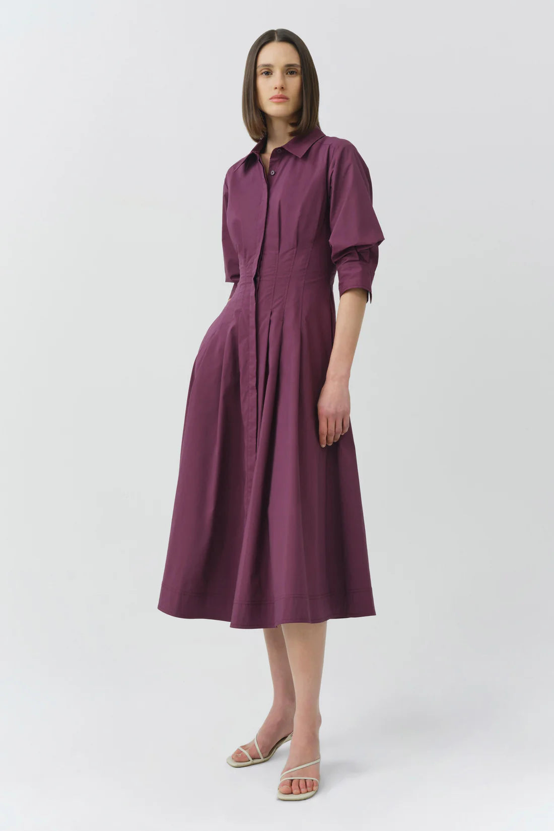 SMK-JAZZ FIG PINTUCK DRESS