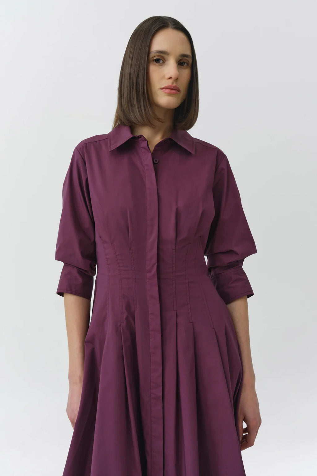 SMK-JAZZ FIG PINTUCK DRESS